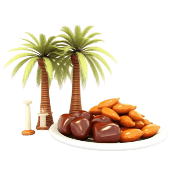 pngtree date palm ramadhan 3d illustrations png image 9205543 زعفران مهرکانیان