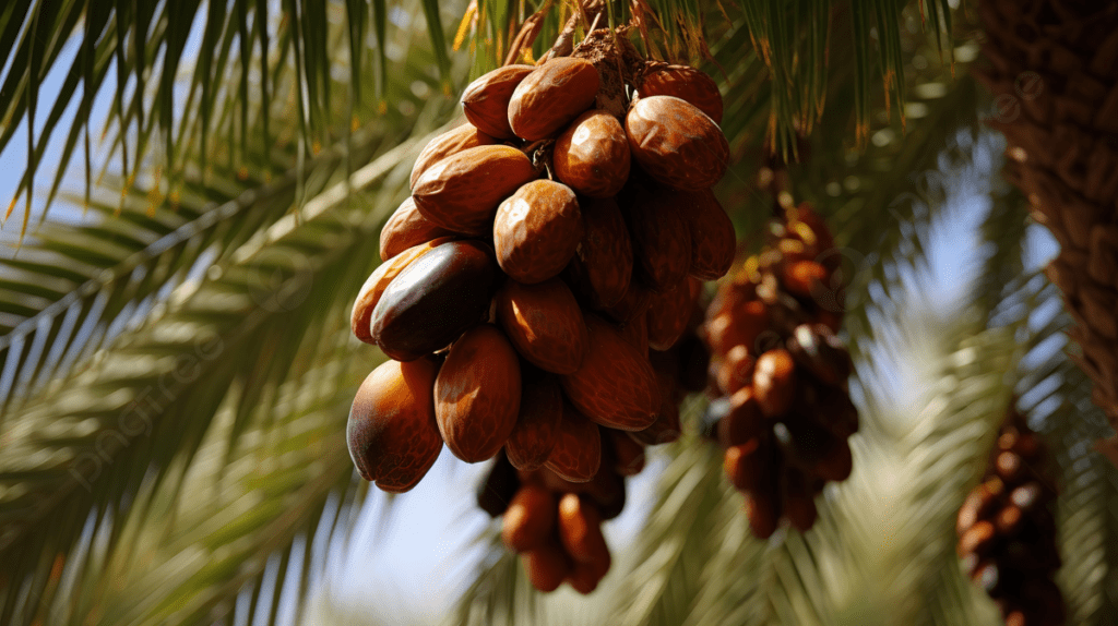 Kholte palm grove 1 pngtree palm tree filled with dates picture image 2884566 زعفران مهرکانیان